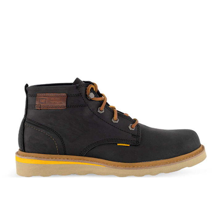 Caterpillar Boots Online Pakistan - Caterpillar Jackson Mid Mens Casual Boots Black (716230-PJU)